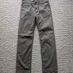 Prana Climbing Pants, Men’s Slim Fit 34W x 34L